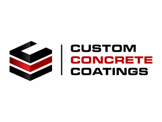 Custom Concrete Coatings  logo design by hidro