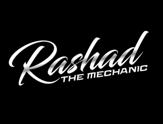 Rashad the mechanic logo design by megalogos