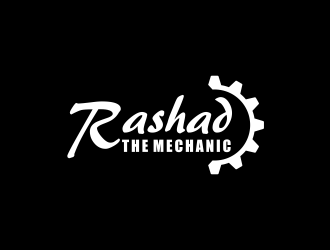 Rashad the mechanic logo design by ammad