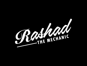 Rashad the mechanic logo design by treemouse