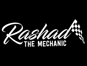 Rashad the mechanic logo design by aldesign