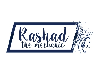 Rashad the mechanic logo design by AamirKhan