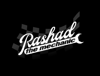 Rashad the mechanic logo design by serprimero