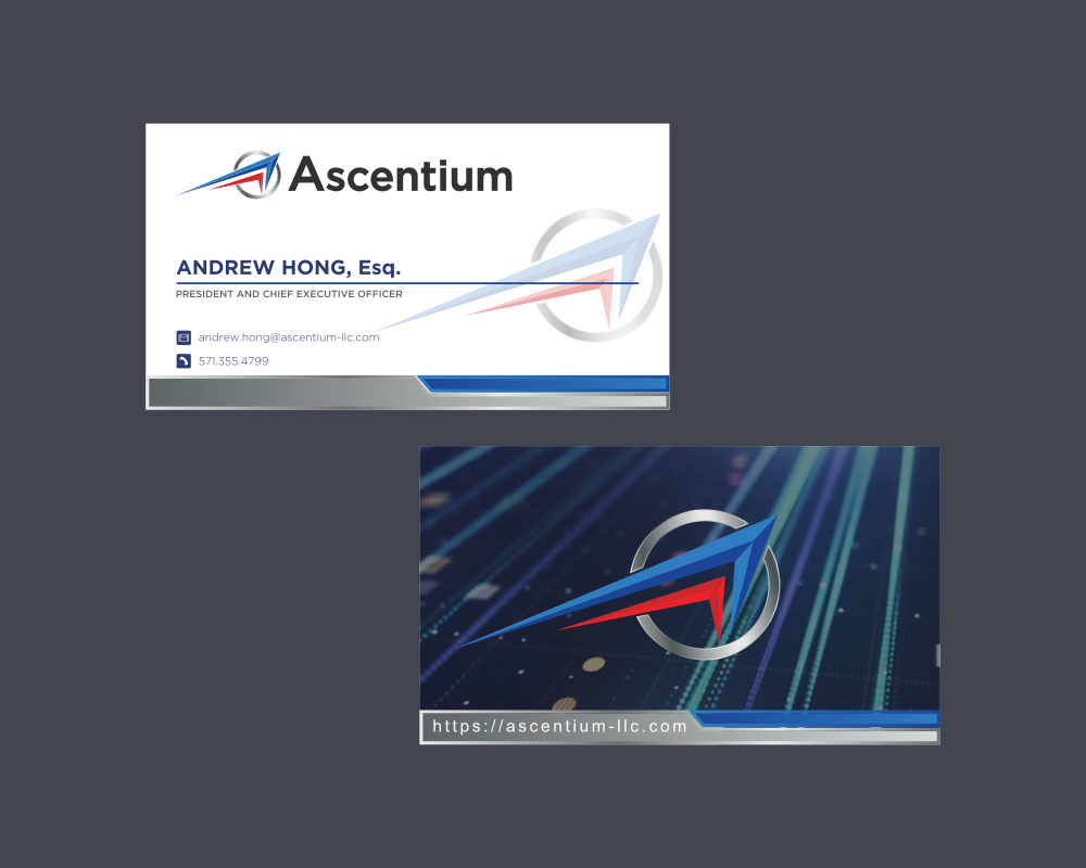 Ascentium (Ascentium LLC) logo design by Mahrein