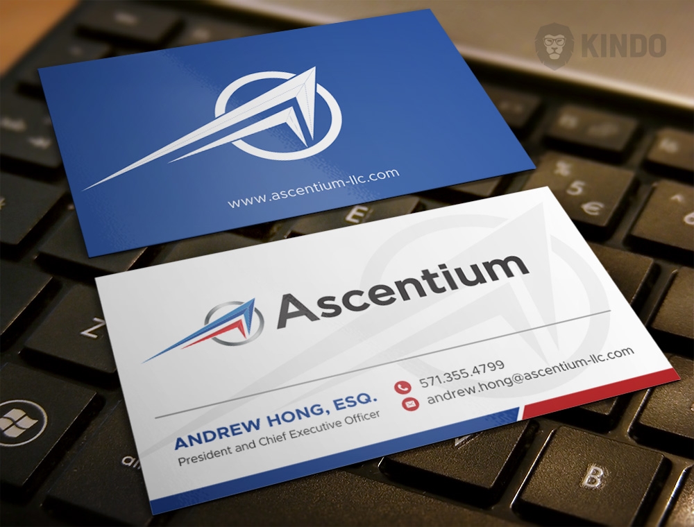 Ascentium (Ascentium LLC) logo design by Kindo