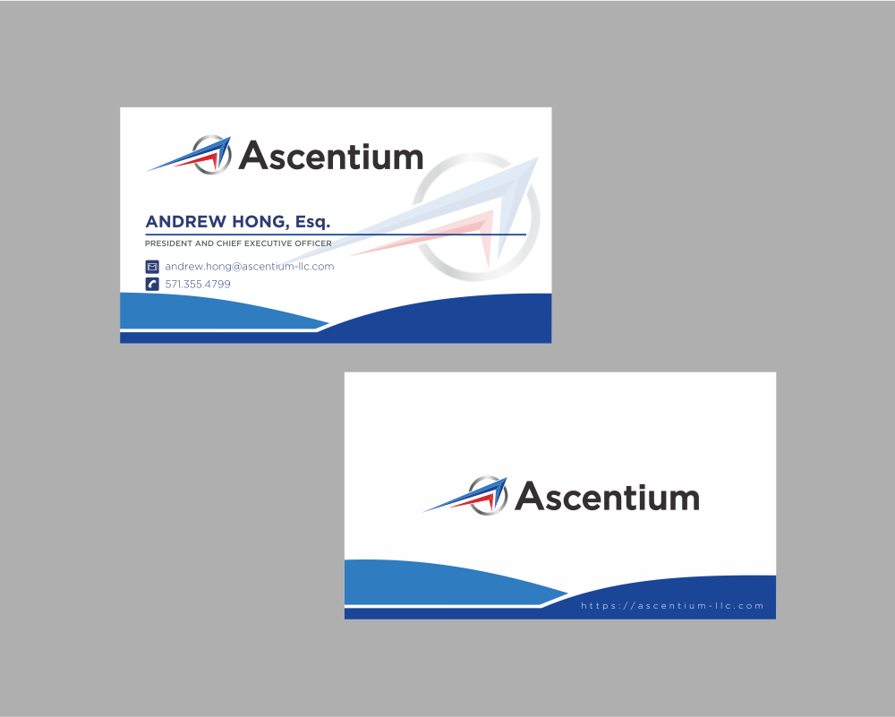Ascentium (Ascentium LLC) logo design by Mahrein