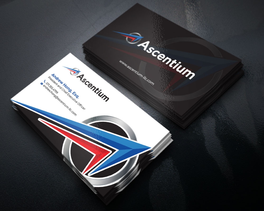 Ascentium (Ascentium LLC) logo design by Boomstudioz