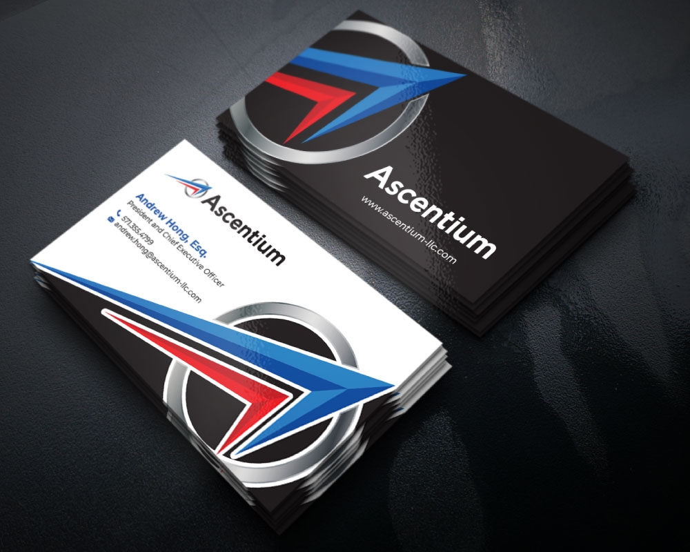 Ascentium (Ascentium LLC) logo design by Boomstudioz