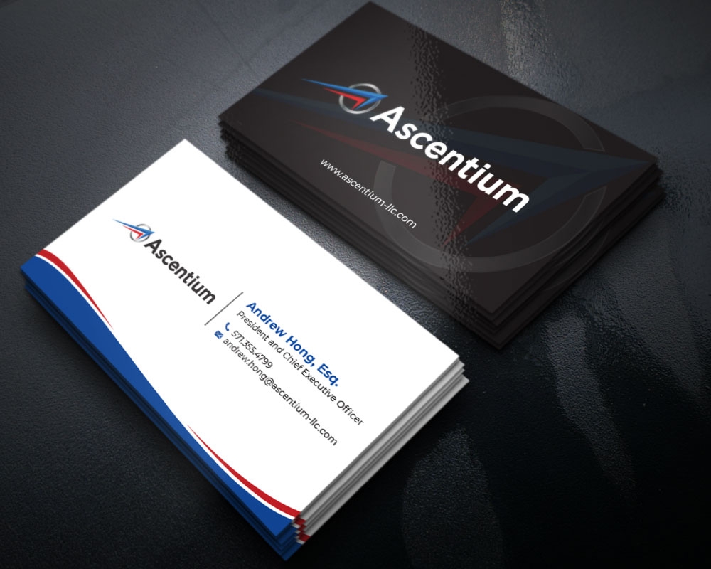 Ascentium (Ascentium LLC) logo design by Boomstudioz