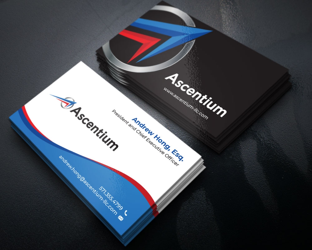 Ascentium (Ascentium LLC) logo design by Boomstudioz