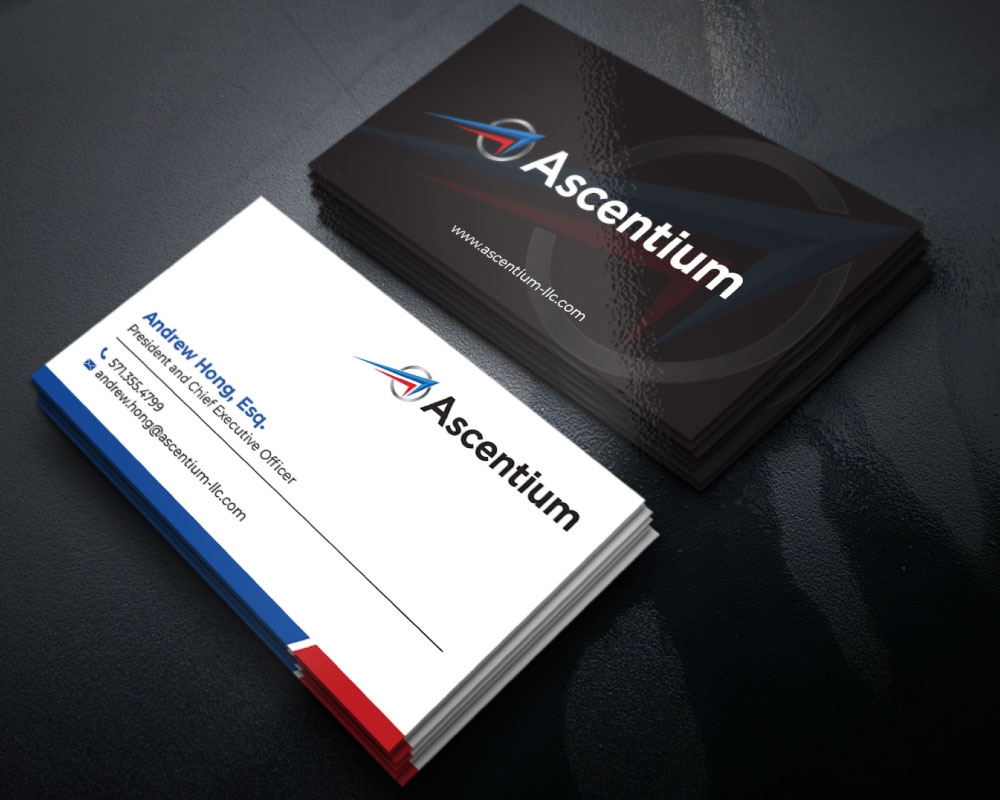 Ascentium (Ascentium LLC) logo design by Boomstudioz