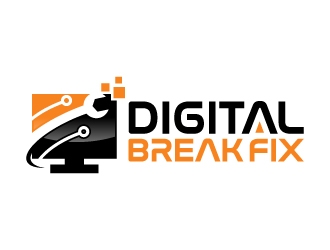 Digital Break Fix logo design by jaize