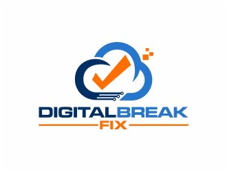 Digital Break Fix logo design by mutafailan