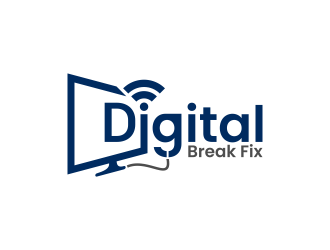 Digital Break Fix logo design by yunda