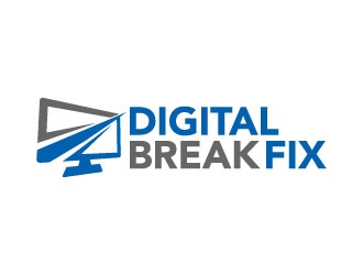 Digital Break Fix logo design by daywalker