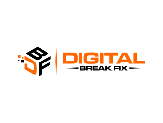 Digital Break Fix logo design by qqdesigns
