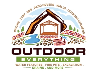 Outdoor Everything logo design by REDCROW