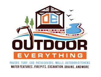 Outdoor Everything logo design by REDCROW
