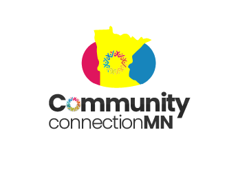 Community Connection MN logo design by aryamaity