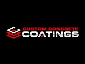 Custom Concrete Coatings  logo design by jaize