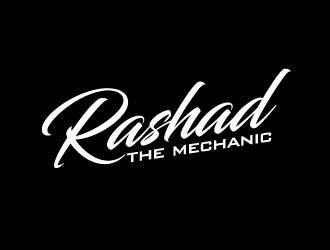 Rashad the mechanic logo design by usef44