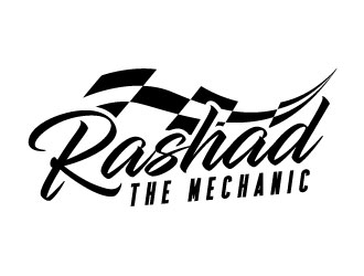 Rashad the mechanic logo design by daywalker