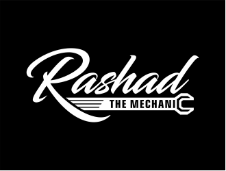 Rashad the mechanic logo design by mutafailan