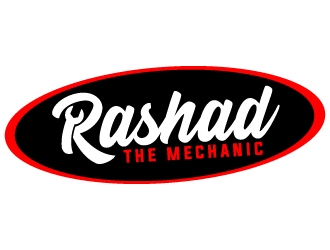 Rashad the mechanic logo design by MUSANG