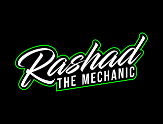 Rashad the mechanic logo design by done