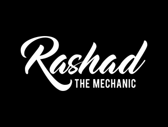 Rashad the mechanic logo design by brandshark
