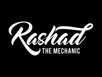 Rashad the mechanic logo design by brandshark