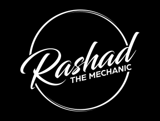 Rashad the mechanic logo design by qqdesigns