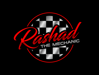 Rashad the mechanic logo design by kopipanas