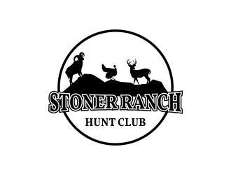 Stoner Ranch Hunt Club logo design by beejo