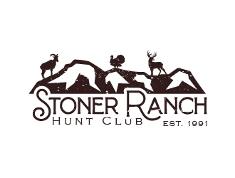 Stoner Ranch Hunt Club logo design by cybil
