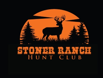 Stoner Ranch Hunt Club logo design by AamirKhan