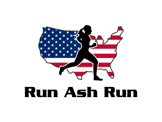 Run Ash Run logo design by oke2angconcept