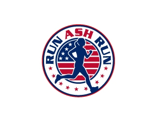 Run Ash Run logo design by dasigns