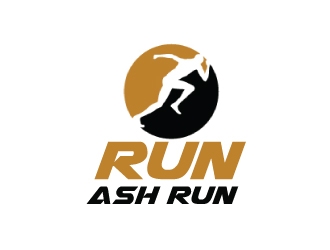 Run Ash Run logo design by AamirKhan