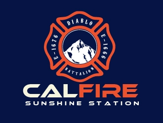 CAL FIRE Sunshine Station logo design by shravya
