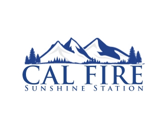 CAL FIRE Sunshine Station logo design by AamirKhan