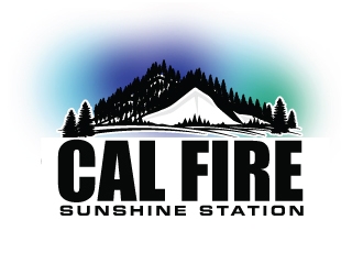 CAL FIRE Sunshine Station logo design by AamirKhan