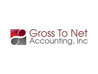 Gross To Net Accounting, Inc logo design by up2date