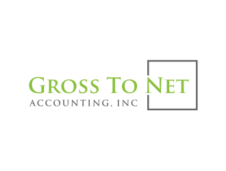 Gross To Net Accounting, Inc logo design by johana