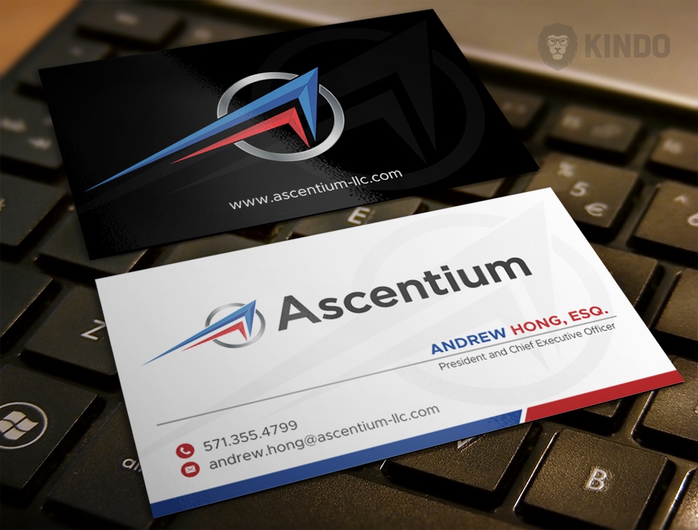 Ascentium (Ascentium LLC) logo design by Kindo