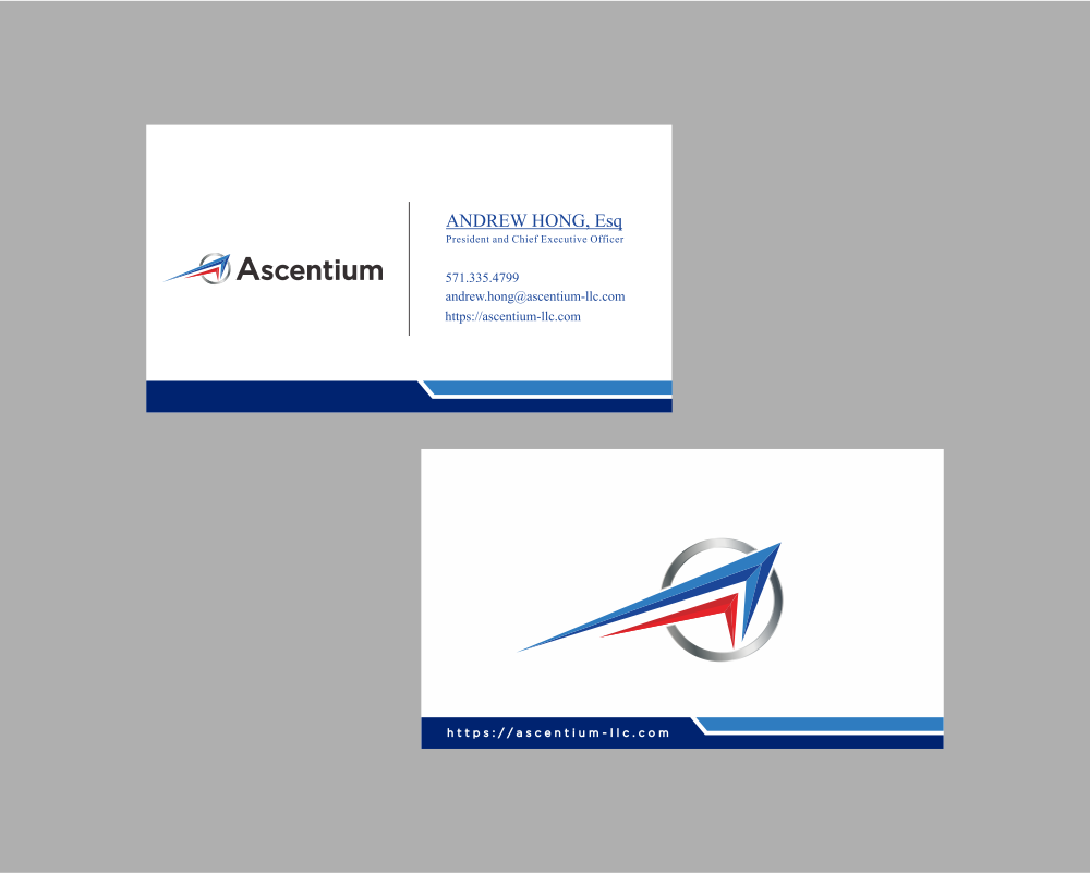 Ascentium (Ascentium LLC) logo design by Mahrein