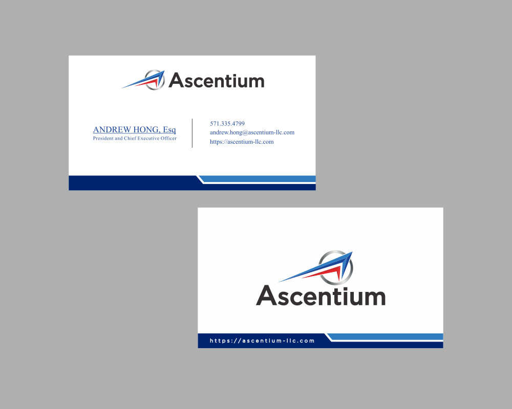 Ascentium (Ascentium LLC) logo design by Mahrein