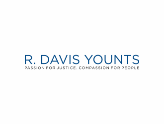 R. Davis Younts, Esq. logo design by Editor