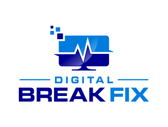 Digital Break Fix logo design by creator_studios