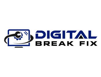 Digital Break Fix logo design by akilis13